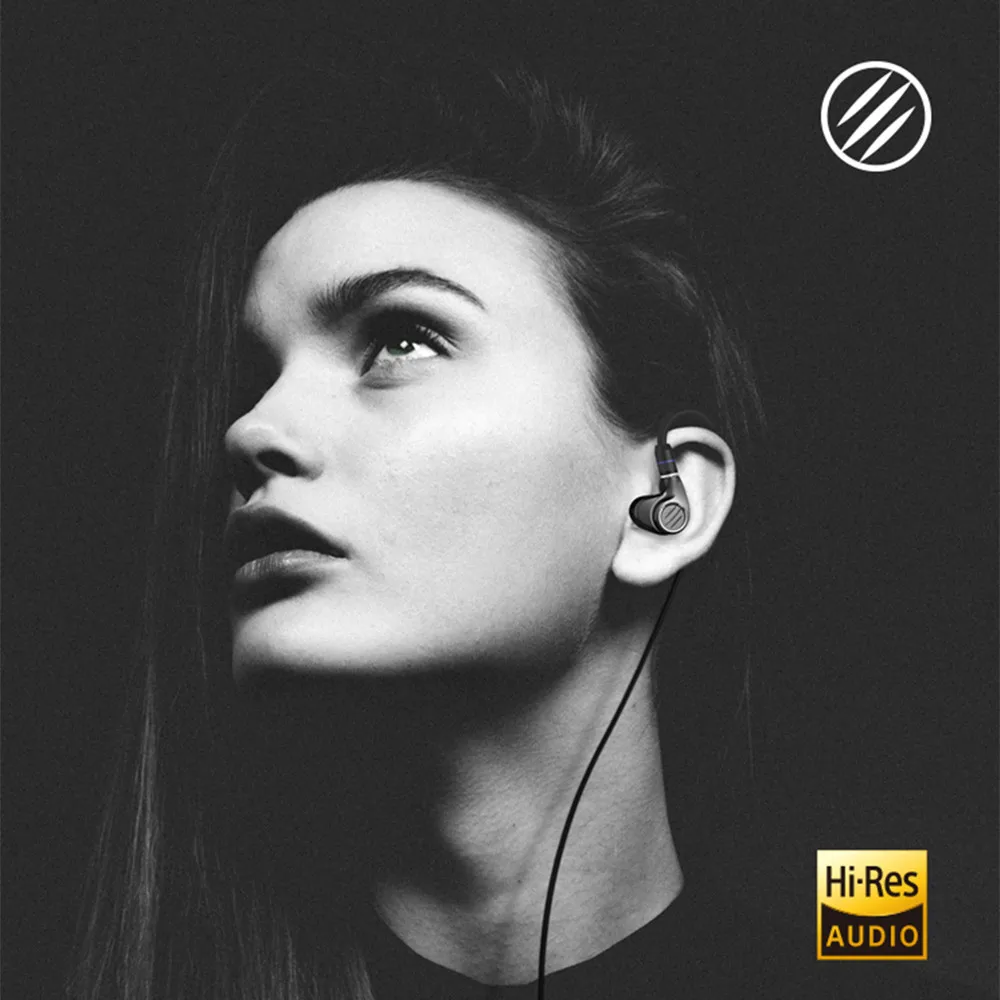 Наушники вкладыши BGVP DMS 1DD + 6BA гибридные Hi Fi мониторы IEM металлические