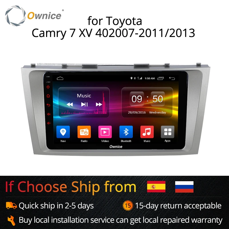Ownice K1 K2 2 Din 8 Core Android 8.1 Car radio auto GPS Navigation for