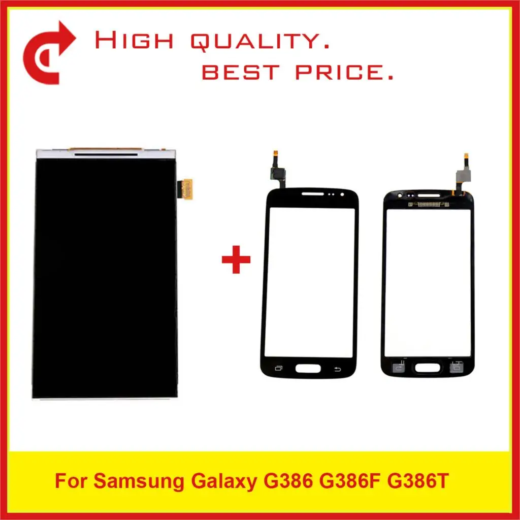 

4.5" For Samsung Galaxy G386 G386F G386T LCD Display With Touch Screen Digitizer Sensor Panel Pantalla Monitor