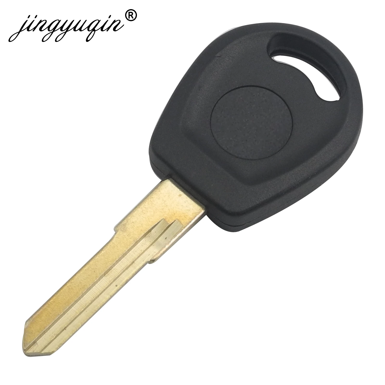 

jingyuqin Transponder Remote Case Blank Key Cover Fob for Old VW POLO BORA PASSAT Key Shell Replacement