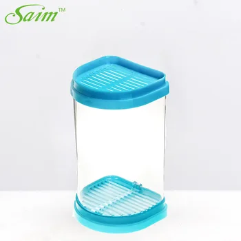 

Saim Aquarium Fish Bowl Acrylic Isolation Cylinder Fishes Box Fish Tank Separation Betta Hatching Box Fishes Breeding Box JJ507