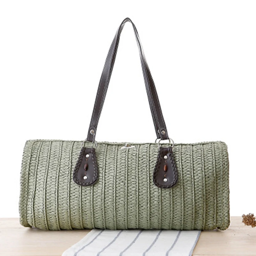 National wind ropes seven Shibuya Shoulong woven bag woven bag summer