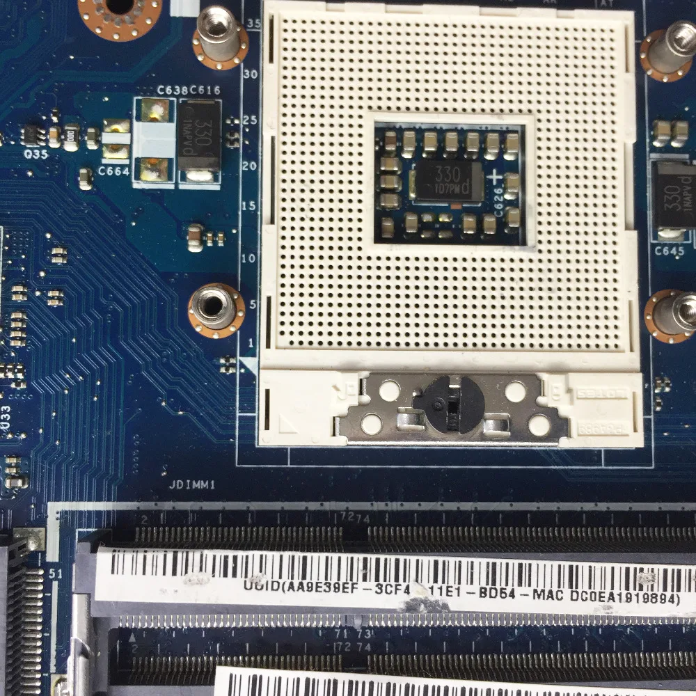 Placa base para ordenador portátil KEFU LA-6901P para Acer 5750G 5755G placa principal original GT540M/GT630M