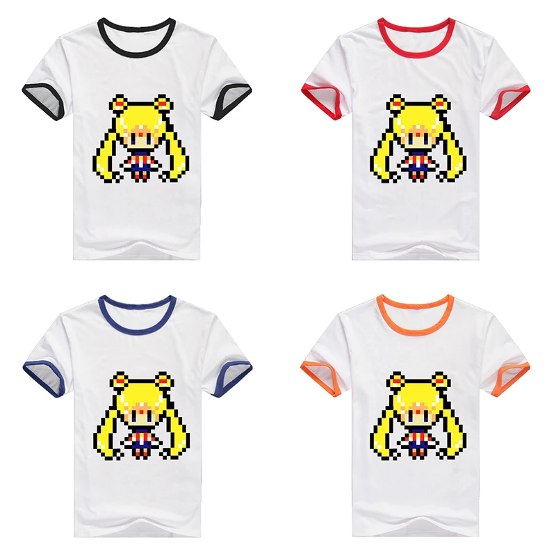 ZSIIBO футболка для девочек летняя с волшебной мозаикой костюм топы детей футболки