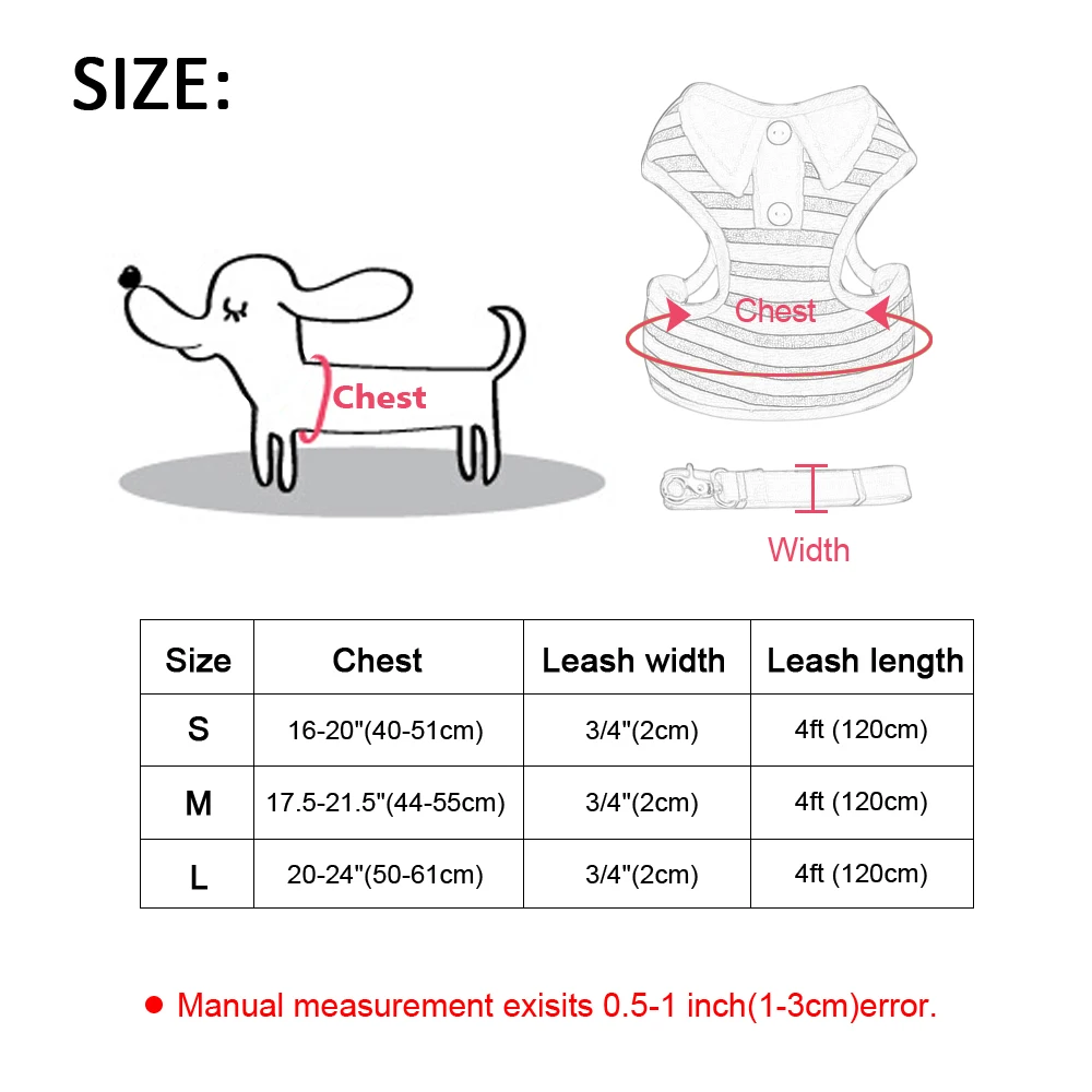 Дышащий жилет для собак, регулируемый поводок для щенков и поводок, набор для маленьких средних собак, нейлоновый нагрудный ремень для питомцев, для чихуахуа