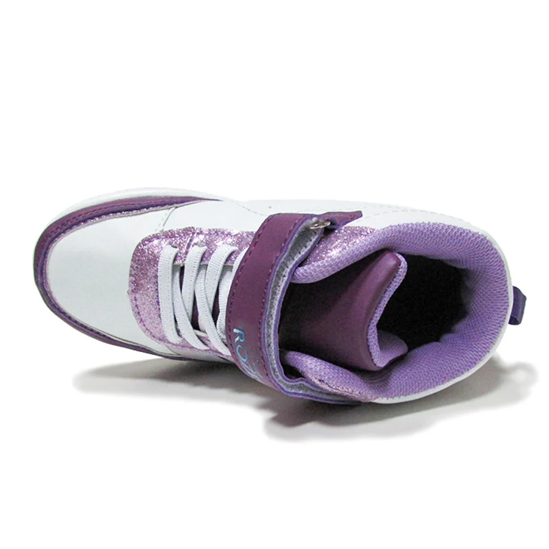 Girls Shoes Elsa Queen Anna Princess Cartoon Sneakers High Quality Sequins Glowing Comfortable High Top Sports Sneaker For Girl Girls Shoes Elsa Queen Anna Princess Cartoon Sneakers High Quality Sequins Glowing Comfortable High Top Sports Sneaker For Girl