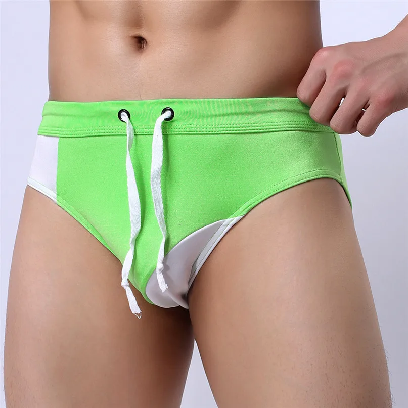 2018 New Men's Briefs Swimwear Boxer Shorts Low Waist Boxers Underwear Men Comfortable Swim trunks Male Panties #2J19  (27)