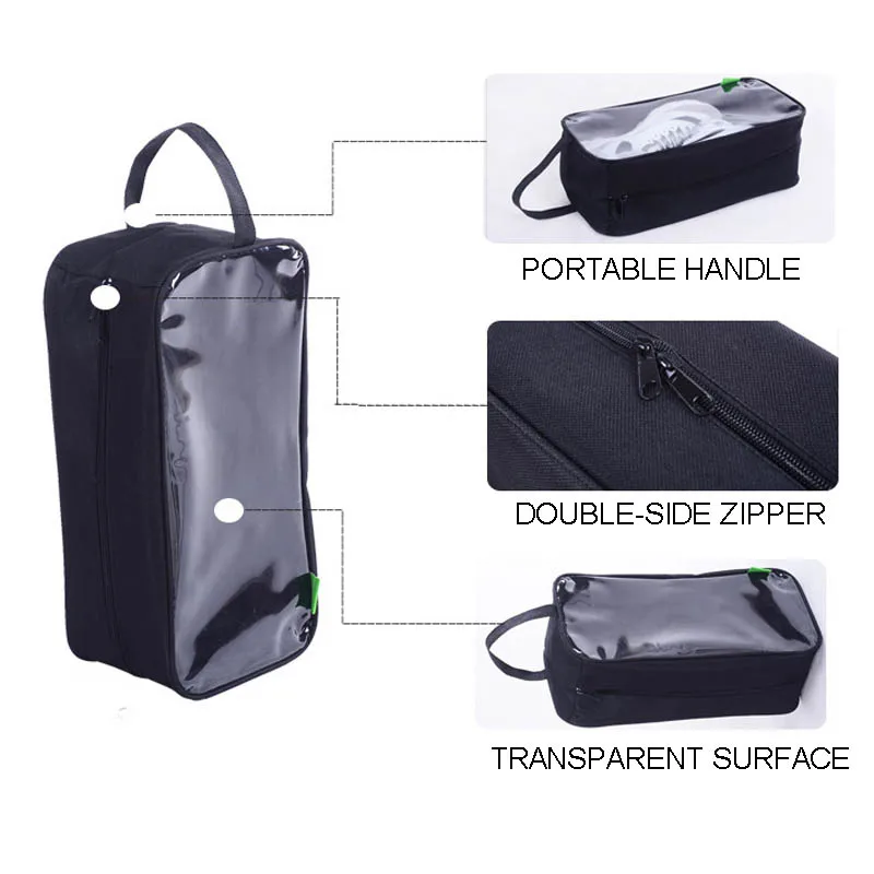 حقيبة التخزين للأحذية السفر كيس لجميع الغبار الأمتعة Suitcate المنظم للماء أحذية رياضية أكياس الغسيل الرجال حذاء شفاف حالة حقيبة التخزين للأحذية السفر كيس لجميع الغبار الأمتعة Suitcate المنظم للماء أحذية رياضية أكياس الغسيل الرجال حذاء شفاف حالة