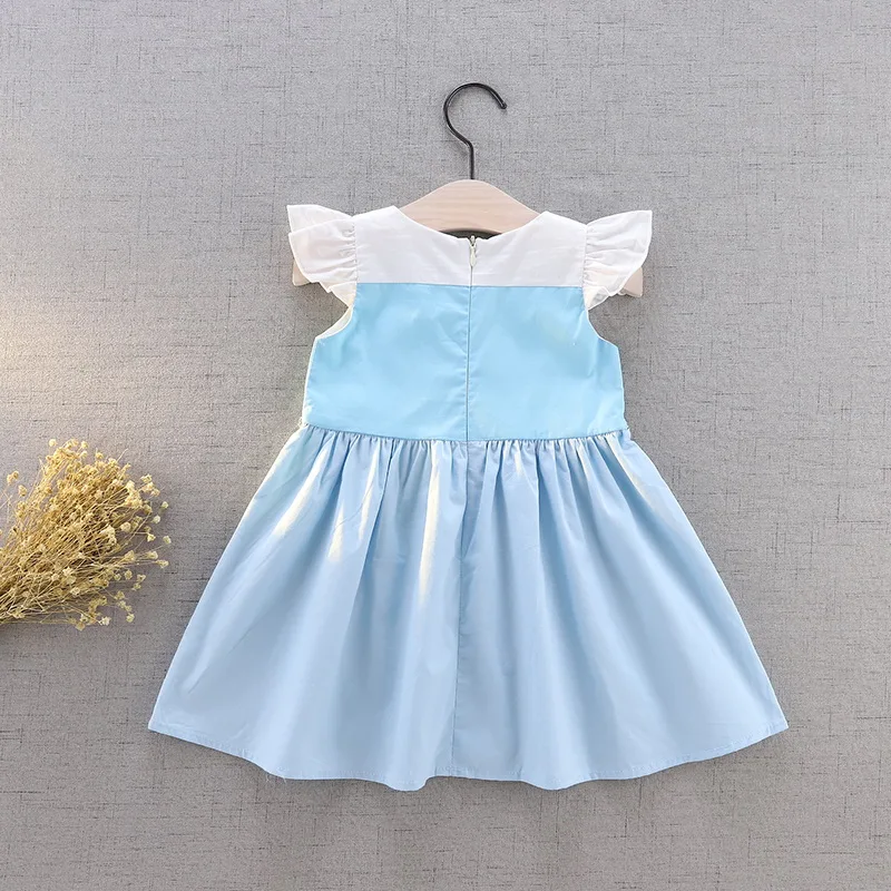 94-34-Cartoon Kids Princess Dresses for Girl