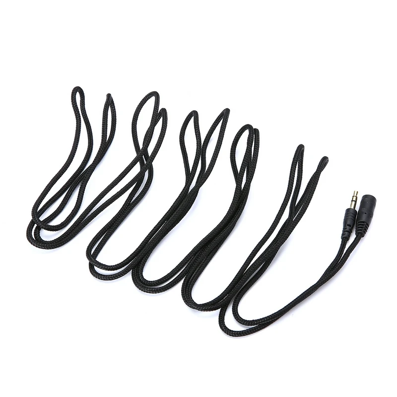 New Arrival 3.5mm Stereo Audio Earphone Extension Cable 3m Ultra Long  Cloth Lanyard Cable for headphone MP3/4