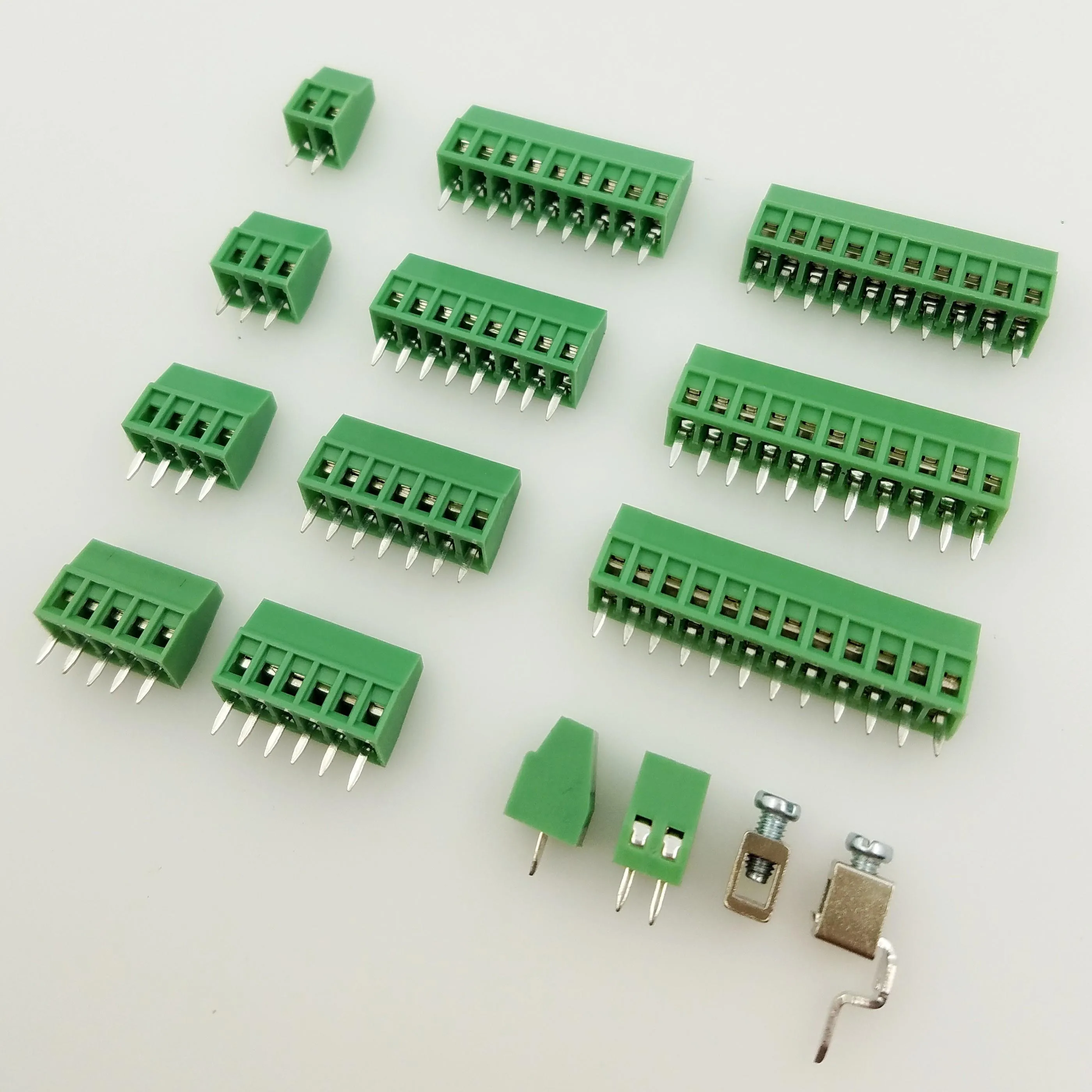 

1pcs KF128 2.54mm PCB Screw Terminal Block KF128-2.54 2P 3P 4P 5P 6P 7P 8P 9P 10P Splice Terminal KF120-2.54 DG308-2.54mm