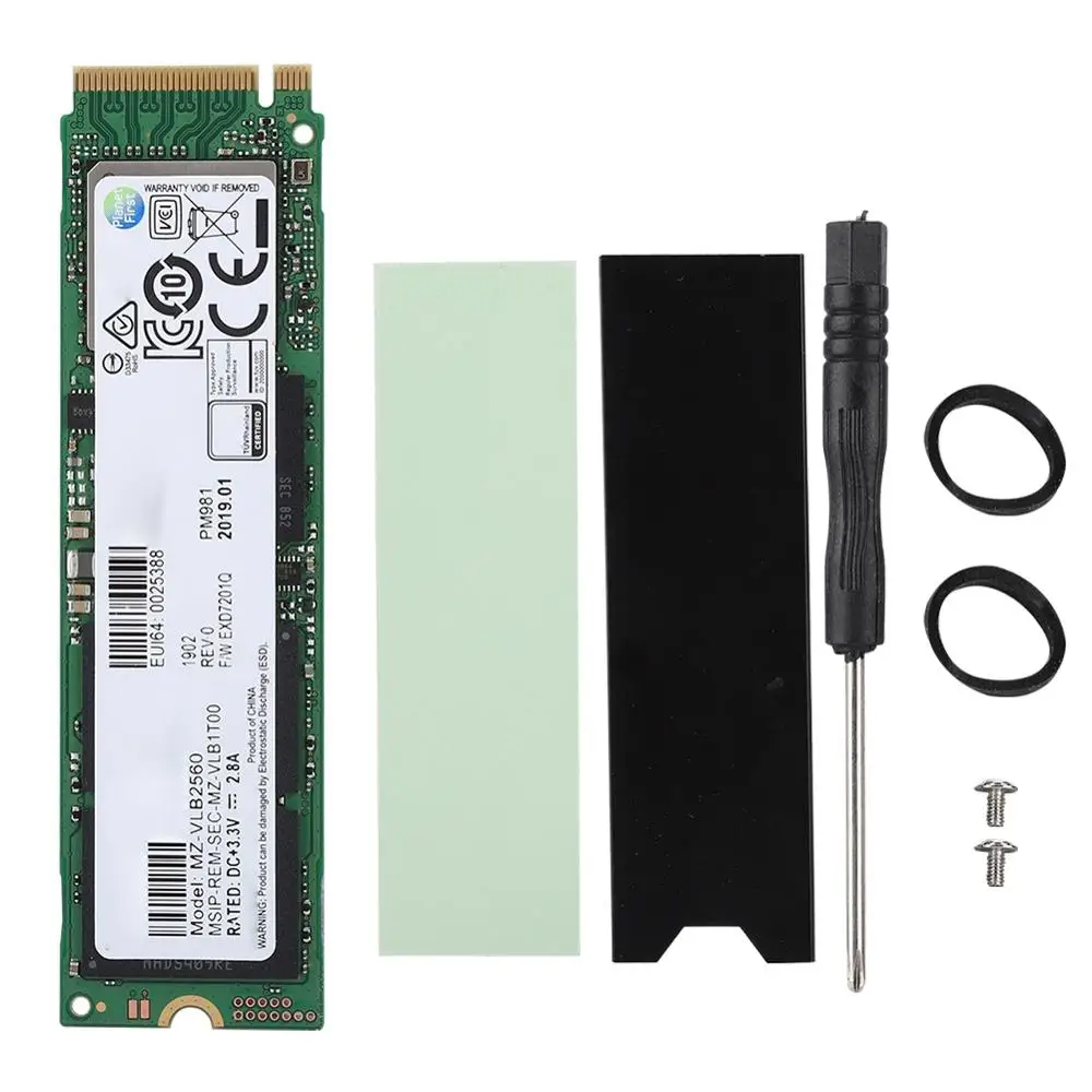 

256GB PC/Laptop Data Storage PM981 NVMe 1.3 M.2 Solid State Drive V-NAND SSD PK 970 EVO