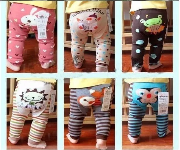 18 pieces lot Busha Leggings Toddler PP Pants Baby Boy Girl Trousers Cotton