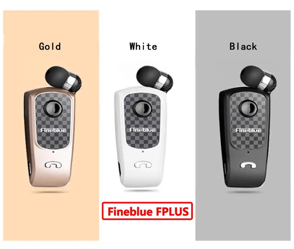 2019 беспроводная гарнитура Fineblue FPLUS с клипсой Bluetooth V4.0/V4.1 наушники вкладыши