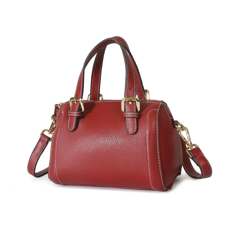 

Women Handbag Vintage Shoulder Bags Korean Fashion PU Leather Ladies Boston Crossbody Bags High Quality Messenger Bag