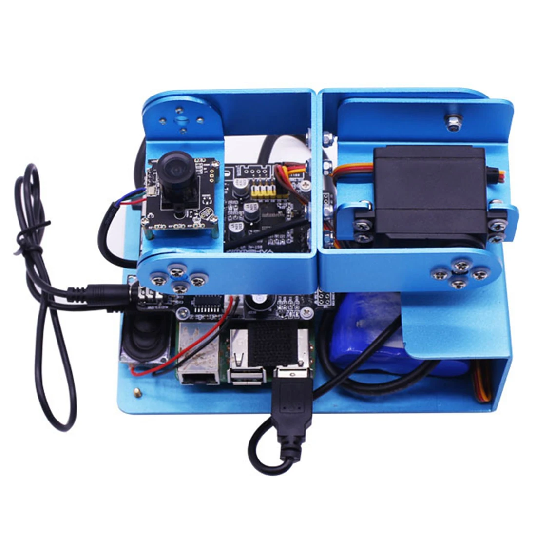 MODIKER AI Camera Gimbal Computer Vision Robot OpenCV Face Detector Kit without Mainboard for Raspb
