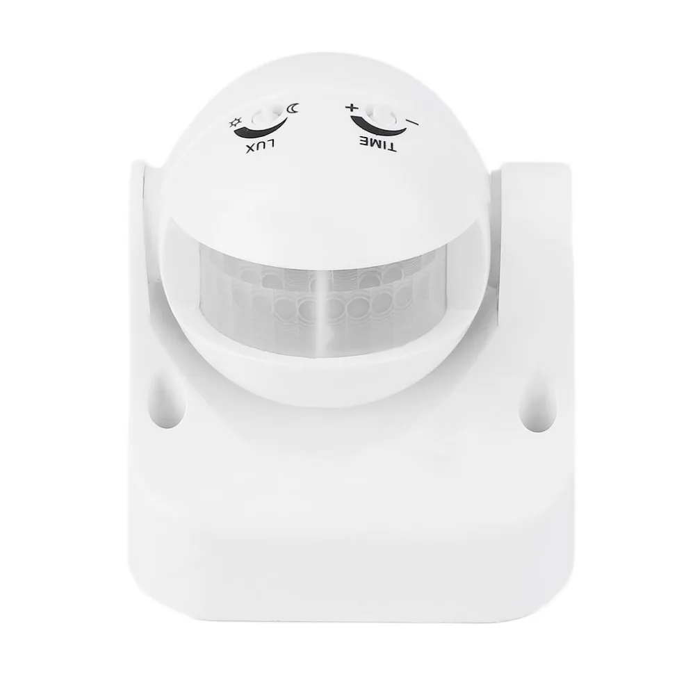 110V 240V 180 Degree Outdoor Security PIR Infrared Motion Sensor Detector Switch 50H IP44 Drop