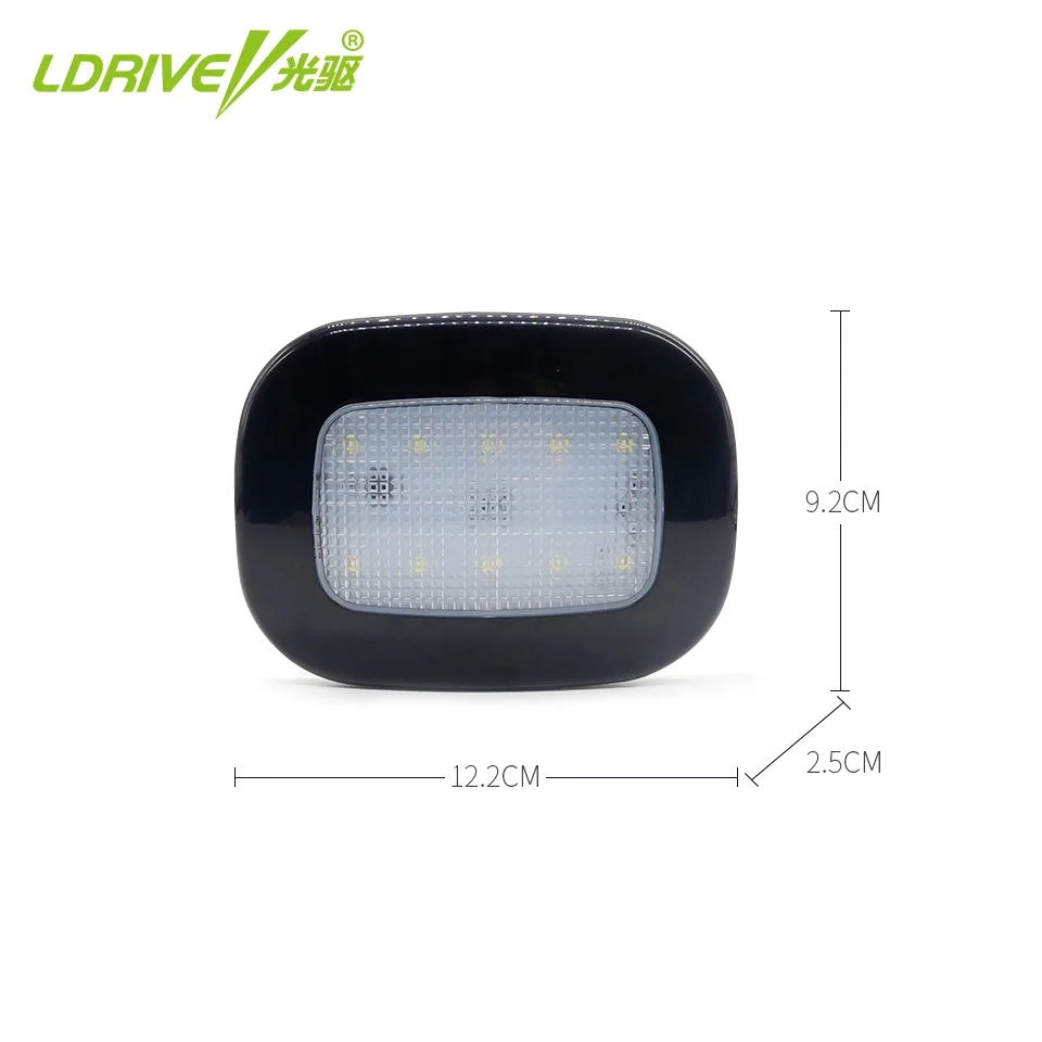 LDRIVE автомобильный светильник для чтения Многофункциональный светодиодный