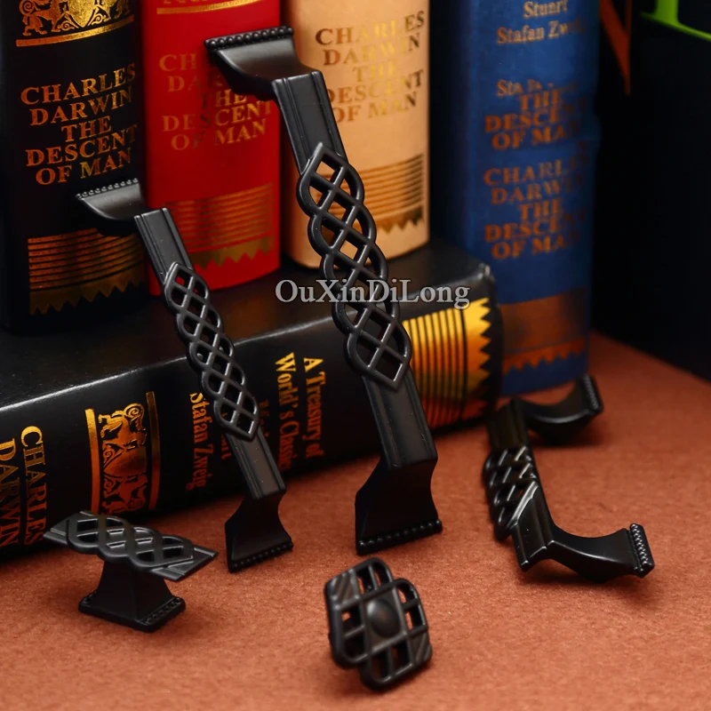 Classic Black 10PCS European Kitchen Door Furnitur...