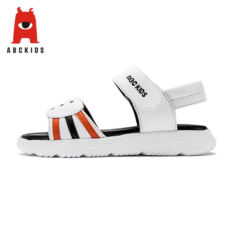 ABC KIDS Kids Baby Boy Soft Leather Shoes Anti-slip Sandals Striped Design Walking Shoe