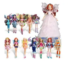 with original box Fairy Winx Club Doll rainbow colorful girl Action Figures Fairy Bloom Dolls with Classic Toys For Girl Gift with original box Fairy Winx Club Doll rainbow colorful girl Action Figures Fairy Bloom Dolls with Classic Toys For Girl Gift