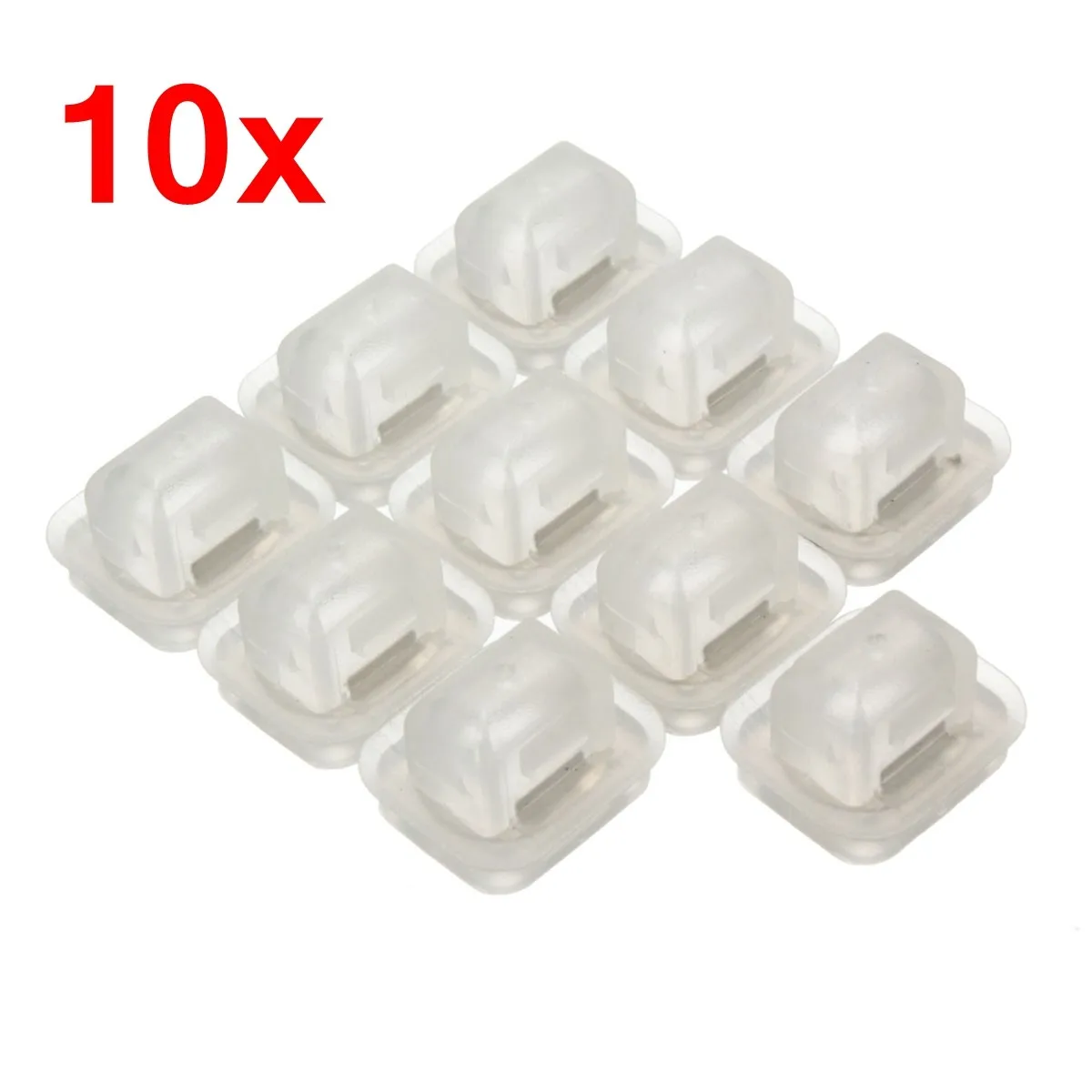 10x Door Trim Strip Moulding Clips Grommets for BMW E46 E90 E91 E92 E93