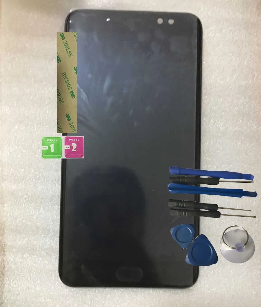 

RYKKZ For UHANS max 2 LCD Display With Touch Screen With Frame Digitizer Assembly Replacement With Tools+3M Sticker