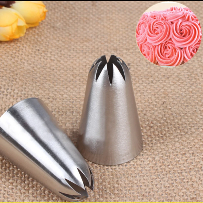5 шт. кондитерские насадки из нержавеющей стали|cake cream|cream decoratingsteel icing piping nozzles |