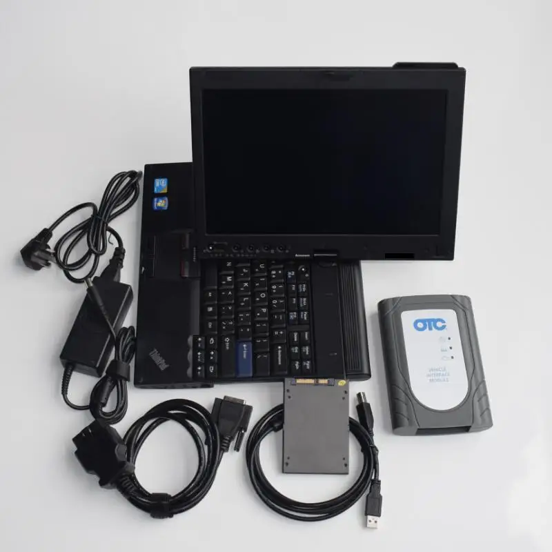 

2019 Global Techstream GTS OTC VIM OBD for toyota it3 otc scanner software ssd with x200t laptop ready to work