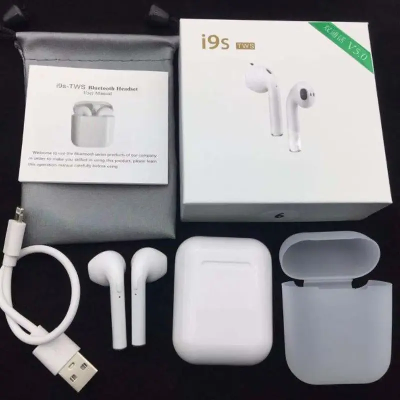 I9s pk i7 i10 i11 i12 i13 tws беспроводная bluetooth-гарнитура наушники беспроводные bluetooth 5 0 для