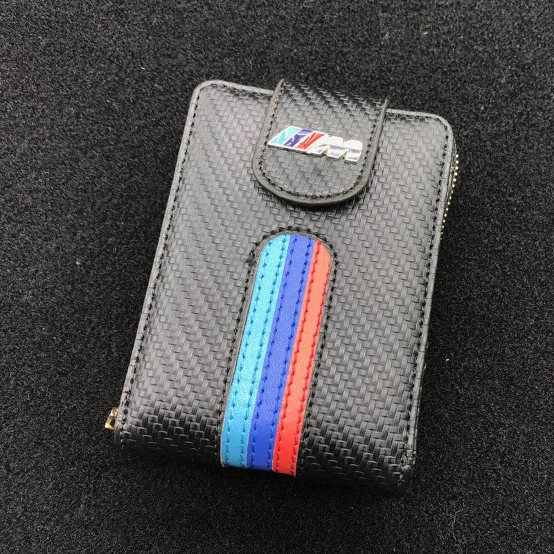 

Genuine Leather Car Drivers License Wallet M Credit Card Case for BMW ///M E60 E90 F10 E64 E65 E91 E92 F10 F15 F30 X1 X3 X5 X6