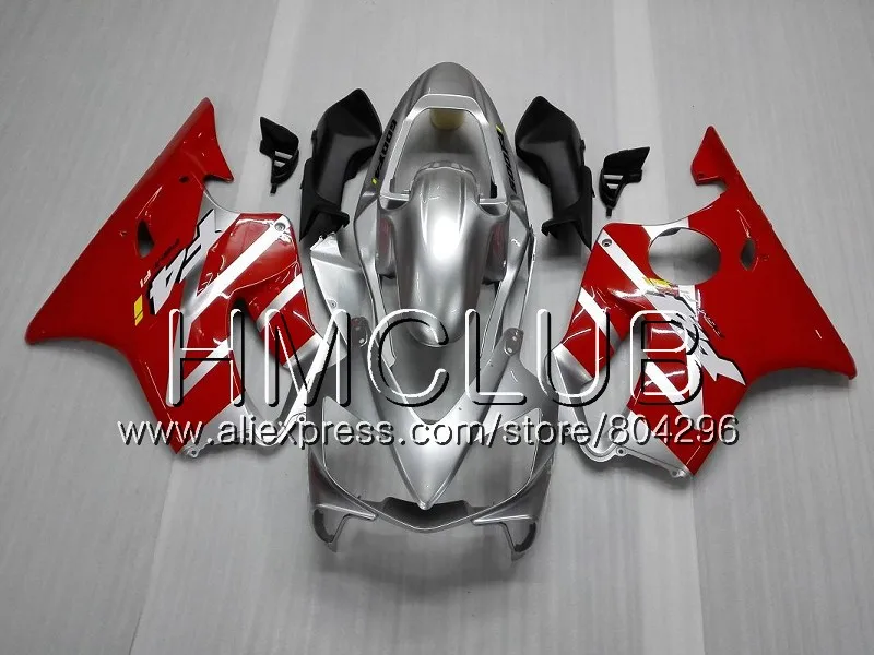 Корпус для HONDA CBR600F4i CBR600FS CBR600 F4i 01 02 03 61HM20 CBR 600 F4i 600 FS CBR 600F4i 2001 2002 2003 Repsol красный blk обтекателя - Цвет: No. 7