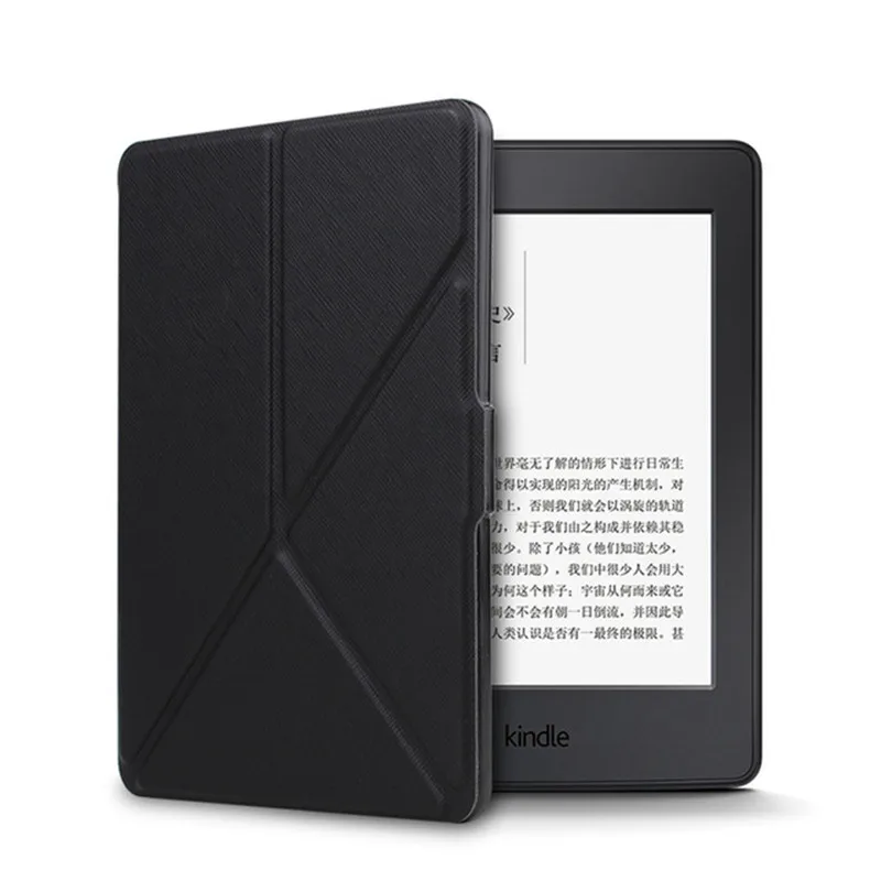 Тонкий умный чехол-подставка из искусственной кожи для Amazon Kindle Paperwhite 1 2 3 2013 6,0 дюймов многоразовый кожаный чехол+ стилус