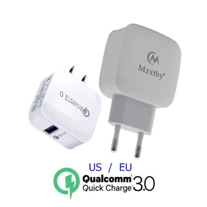 Mzxtby Быстрая зарядка 5V3A для Iphone huawei Xiaomi Redmi Mi samsung Быстрая зарядка для телефона USB адаптер Универсальное QC3.0 быстрое зарядное устройство