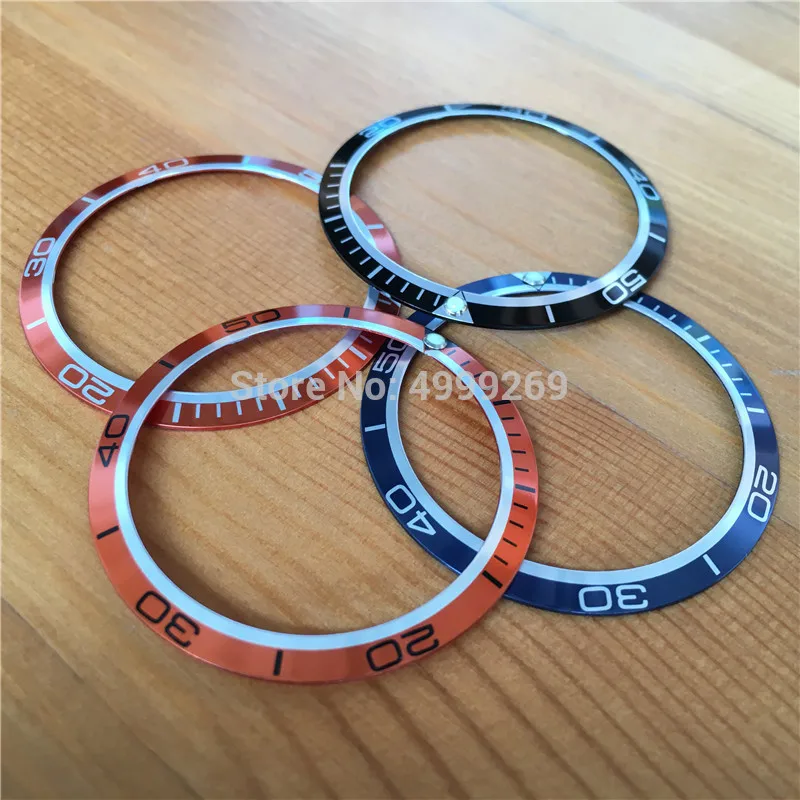 Aluminium Bercahaya 41Mm Bezel Sisipan 