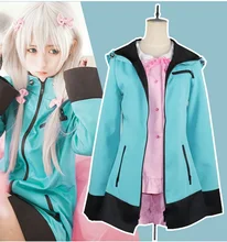 New Japanese Anime Eromanga Sensei Izumi Sagiri Cosplay Costume Coat+Pajamas+Bowknot Halloween Costumes for Women S-XL anime katekyo hitman reborn cosplay costumes izumi sagiri japan kimono bathrobe