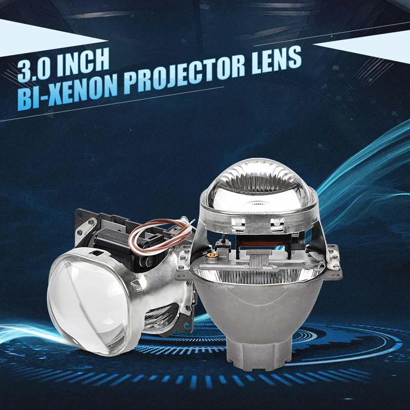 3,0 дюймов H7 Q5 Bi Xenon HID объектив проектора металлический держатель для H7 комплект ксеноновых ламп Автомобильные фары линзы Стайлинг ремонт аксессуары