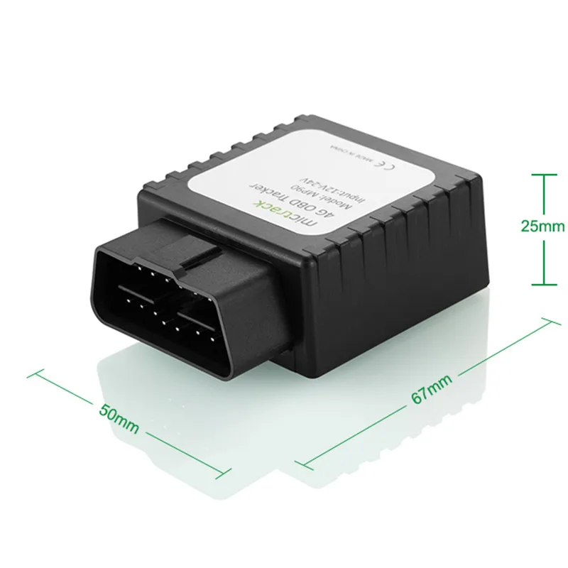 4G OBD GPS трекер MP90 настоящий LTE чип Plug & Play Простая установка для