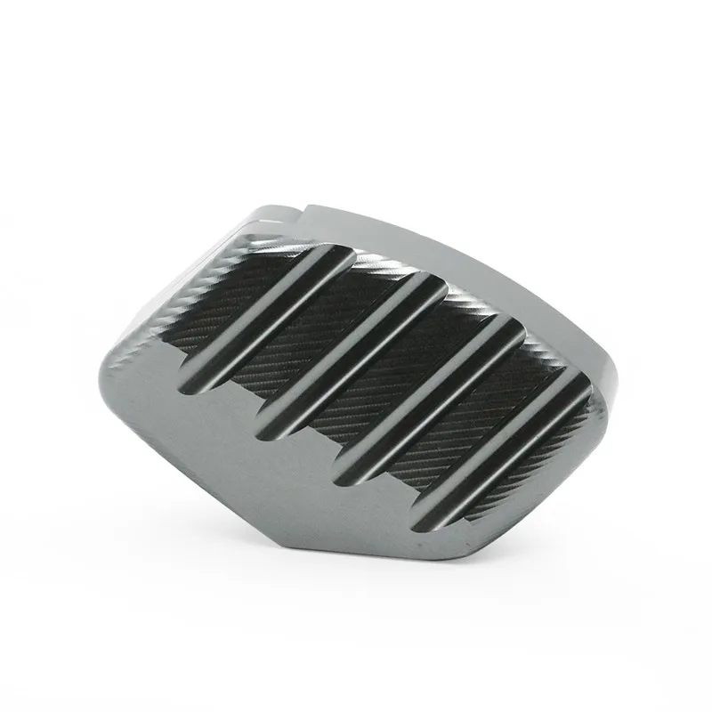 Titanium Для Honda Forza 300 125 250 Forza300 Forza125 Forza250 MF13 CNC подножка сторона подставка коврик расширение Поддержка наколенник с пластиной - Цвет: Titanium