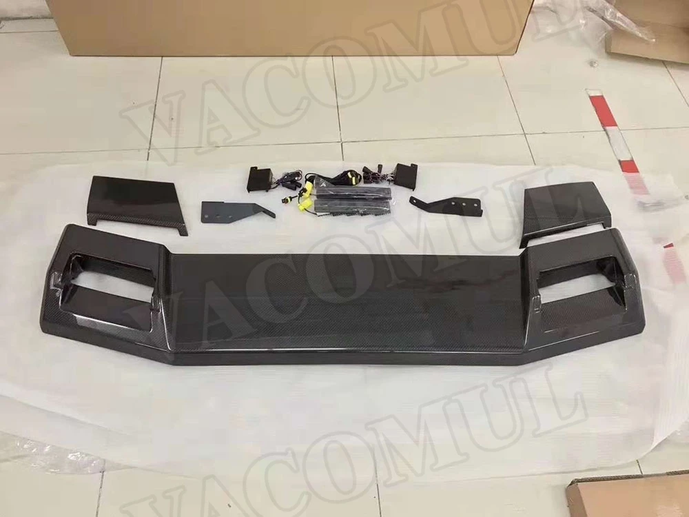 Для заднего багажника из углеродного волокна класса G крылья спойлер на крышу со