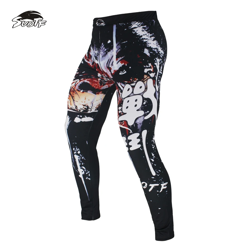 

SUOTF Gorilla Warrior Fitness Tight Boxing Sports Fighting Squares Special Elastic Boxing Pants MMA fight shorts muaythai shorts