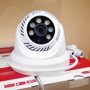 

H.264 1080P WIFI indoor Smart IP Camera TF Card double Light Onvif Support Hikvison & Dahua NVR P2P WIFI Camera