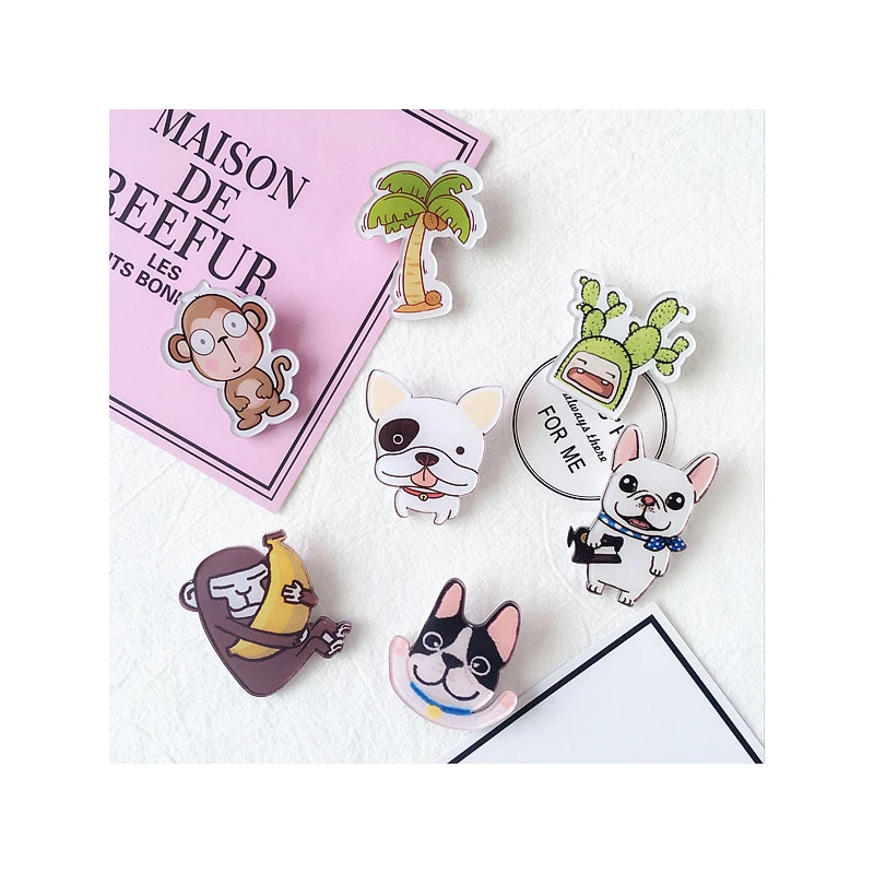 1 шт мультфильм акрил брошки пуговицы заколки булавка для куртки ювелирные украшения пластина для Костюмы лацкан