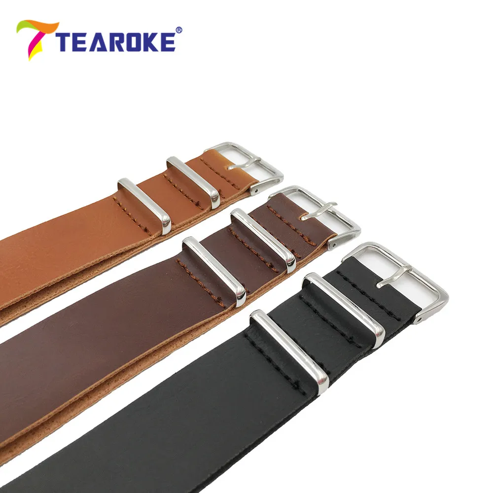 TEAROKE самый дешевый телефон браслет для часов искусственный ремешок 18 мм 20 22 24
