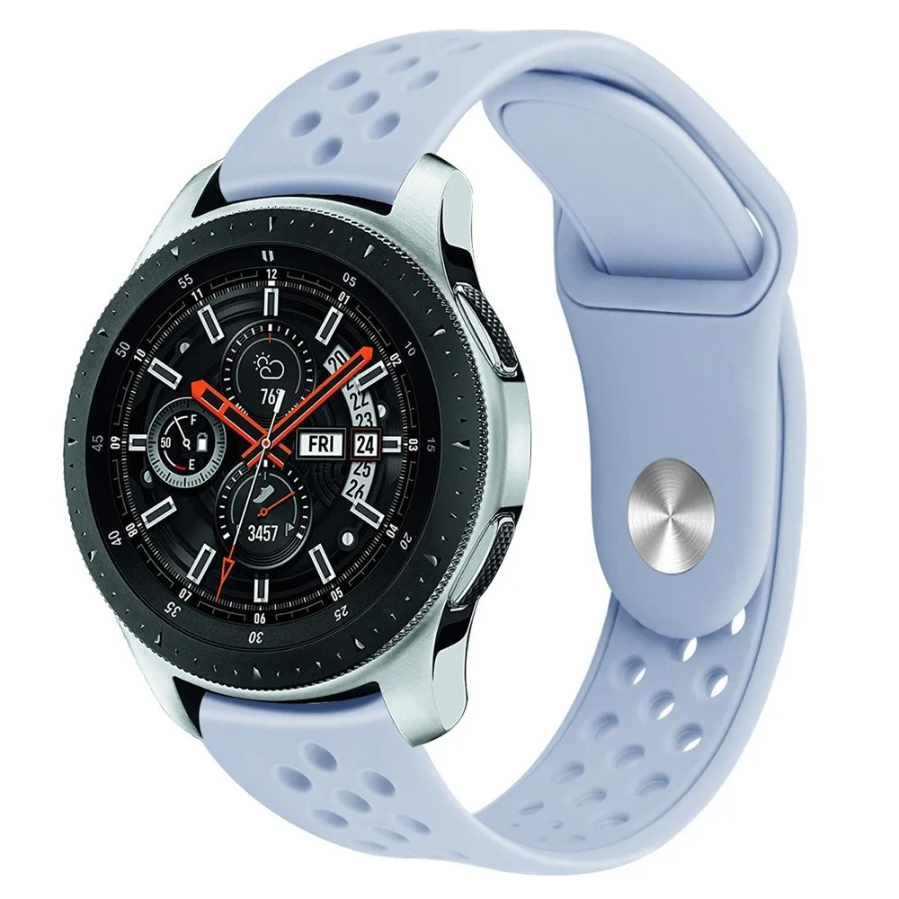 

2018 Large Size Smart Watch Strap Replacement Soft Silicone Watch Band Wrist Watch Strap For Samsung Galaxy Watch 46mm