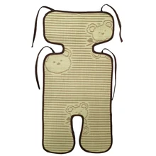 Детская коляска для новорожденных коврик летний крутой младенческой ротанга сиденья для колясок детские складные дышащие подушки Pad