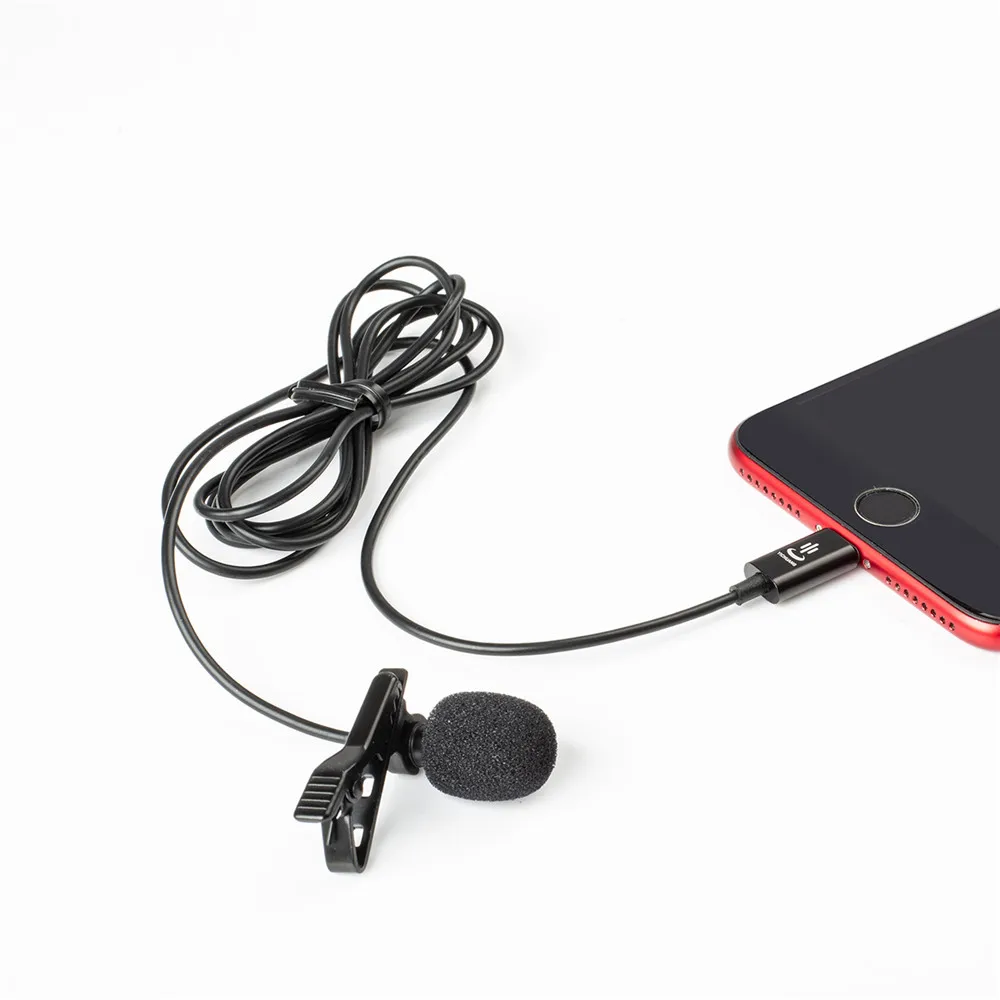 YC LM10 1 5 м Микрофон Аудио Видео записывающий микрофон Lavalier Studio Microfone для Canon Nikon sony