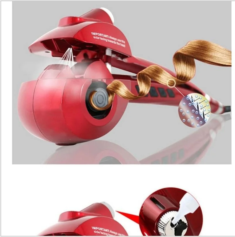 

Hot Sale Hair Curler LCD Pro Salon Automatic Hair Curling Curler Ceramic Roller Wave titanium hair curler waves styler