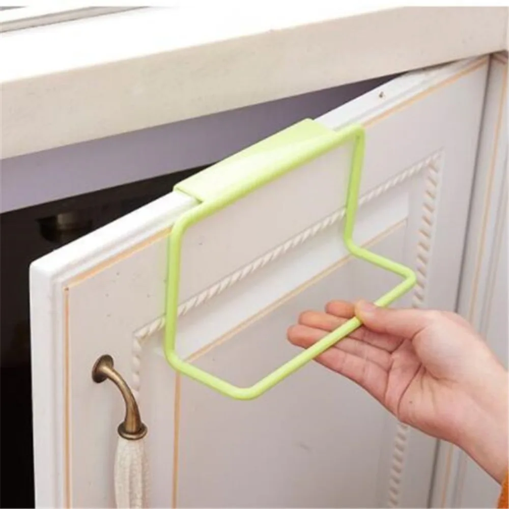 

Towel Rack Bar Hanging Holder Rail Organizer Bathroom Cabinet Cupboard Hanger Kitchen Accessories Storage Rack Holders