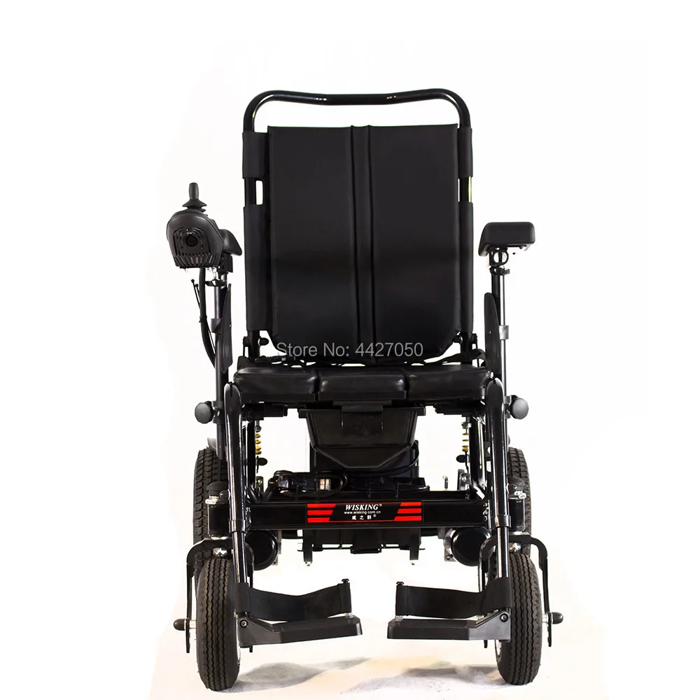 2019 Lightweight folding electric wheelchair with commode